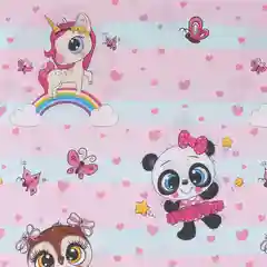 Кораллово-розовый ткани для рукоделия 50*50 см Хлопок: бязь, поплин, перкаль