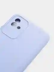 Коралловый меланж чехол Narzo 50i c защитой камеры и бархатом внутри