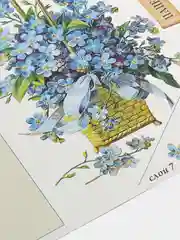 Набор для творчества в технике папертоль. Картина Корзиночка незабудок. Магия хобби