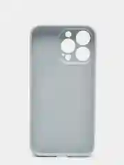 Ледяной чехол силиконовый со стеклянной панелью для iPhone 13 Pro
