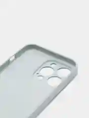Ледяной чехол силиконовый со стеклянной панелью для iPhone 13 Pro