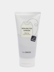 Пенка с экстрактом белого чая The Saem Healing Tea Garden Cleansing Foam, 150 мл
