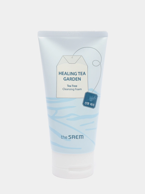 Очищающая пенка с экстрактом чайного дерева The Saem Healing Tea Garden, 150 г