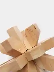 Оливковый деревянные головоломки