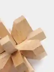 Оливковый деревянные головоломки