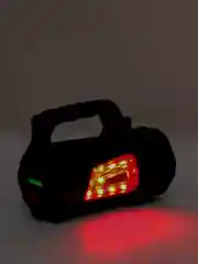 Фонарь АРМИЯ РОССИИ "Шмель", 10 Вт, боковой свет, красный маяк, USB, powerbank