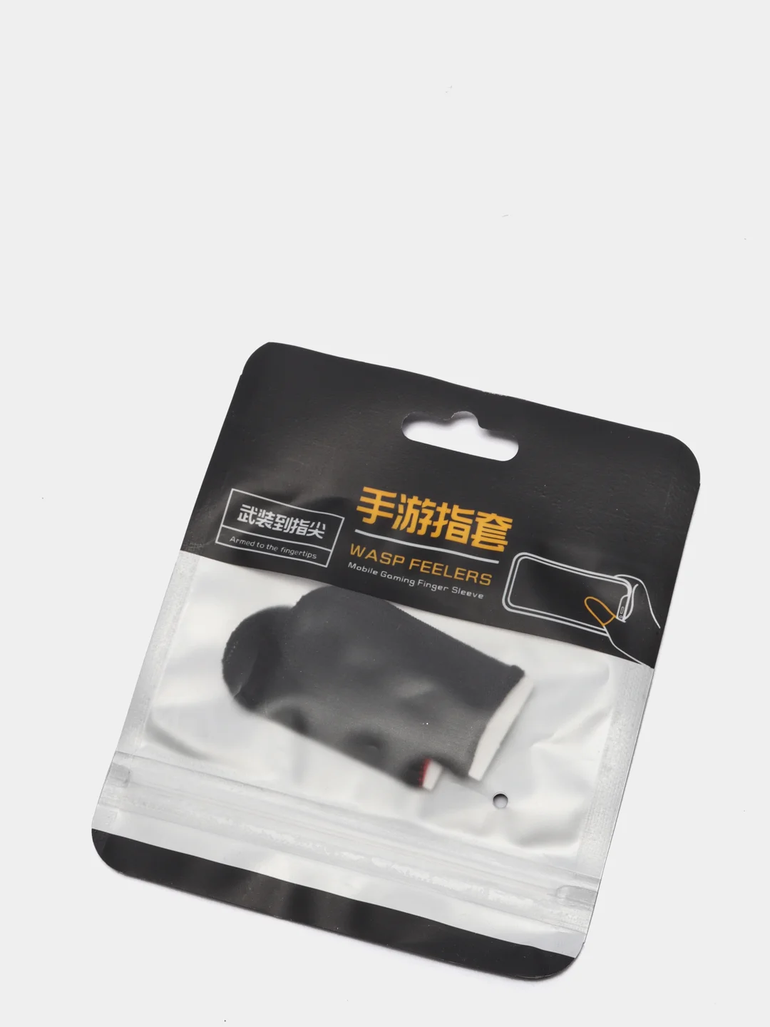 Алый сенсорные напальчники для игр на смартфоне, 2 штуки