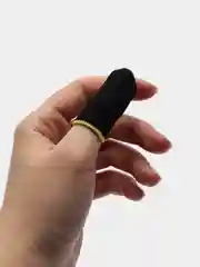 Горчичный сенсорные напальчники для игр на смартфоне, 2 штуки