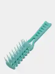 Бирюзовый расчёска массажная, цельнолитая