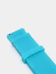 Голубой ремешок для Xiaomi Amazfit Bip GTR 42 мм / GTS / Samsung Gear S2 силиконовый сяоми самсунг