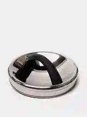 Серебряный чайник со свистком MB, металл, 3,0 л