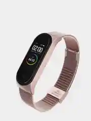 Розовый ремешок Миланская петля для Xiaomi Mi Band 4