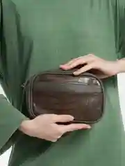 Сумка женская на ремне, цвет коричневый