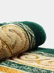 Зеленый намазлык, коврик для намаза, молитвенный