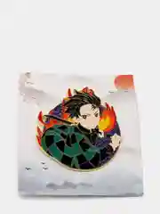 Алый значок, пин металлический аниме Клинок Рассекающий Демонов (Kimetsu no Yaiba)
