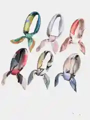 Шейный платок 55*55/Женский платок