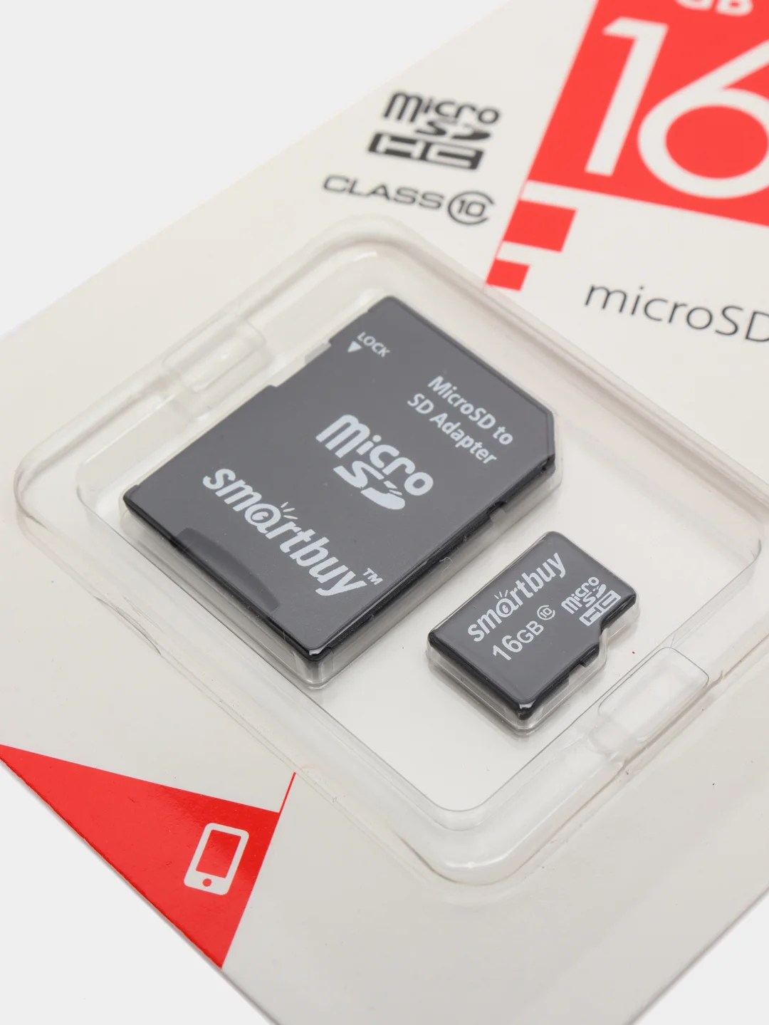 Карта памяти microSD с адаптером 2/8/16/32gb