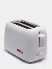 LEBEN тостер 650Вт, 2 отдела, механический, 6 степеней прожарки, цвет белый