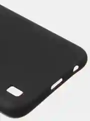 Черный чехол для Realme C21Y цветной матовый