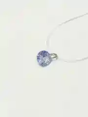 Багровый подвеска на леске / Кулон с цирконом / Украшение / Подвеска - невидимка