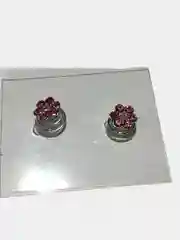 Розовый заколка пружинка для волос