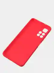 Красный чехол для Redmi Note 11S (5G) / Xiaomi Redmi Note 11 (5G) (China) / Poco M4 Pro 5G матовый