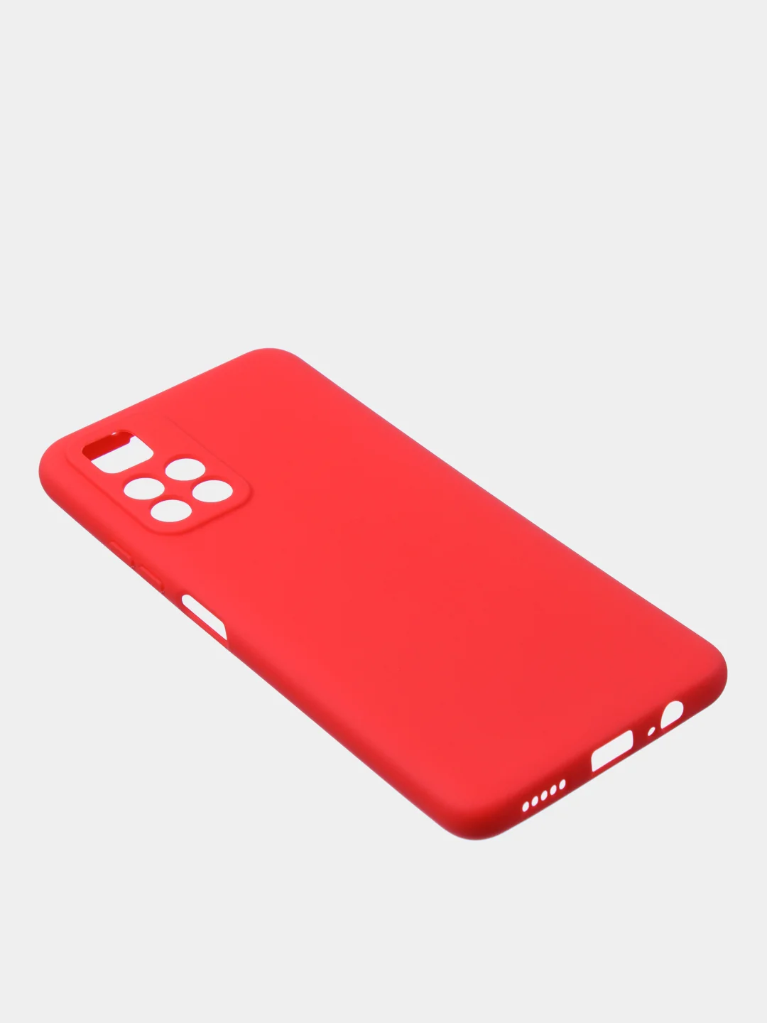 Красный чехол для Redmi Note 11S (5G) / Xiaomi Redmi Note 11 (5G) (China) / Poco M4 Pro 5G матовый
