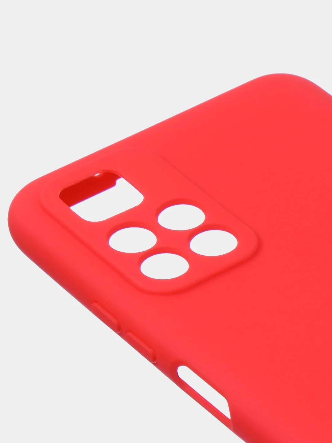 Красный чехол для Redmi Note 11S (5G) / Xiaomi Redmi Note 11 (5G) (China) / Poco M4 Pro 5G матовый