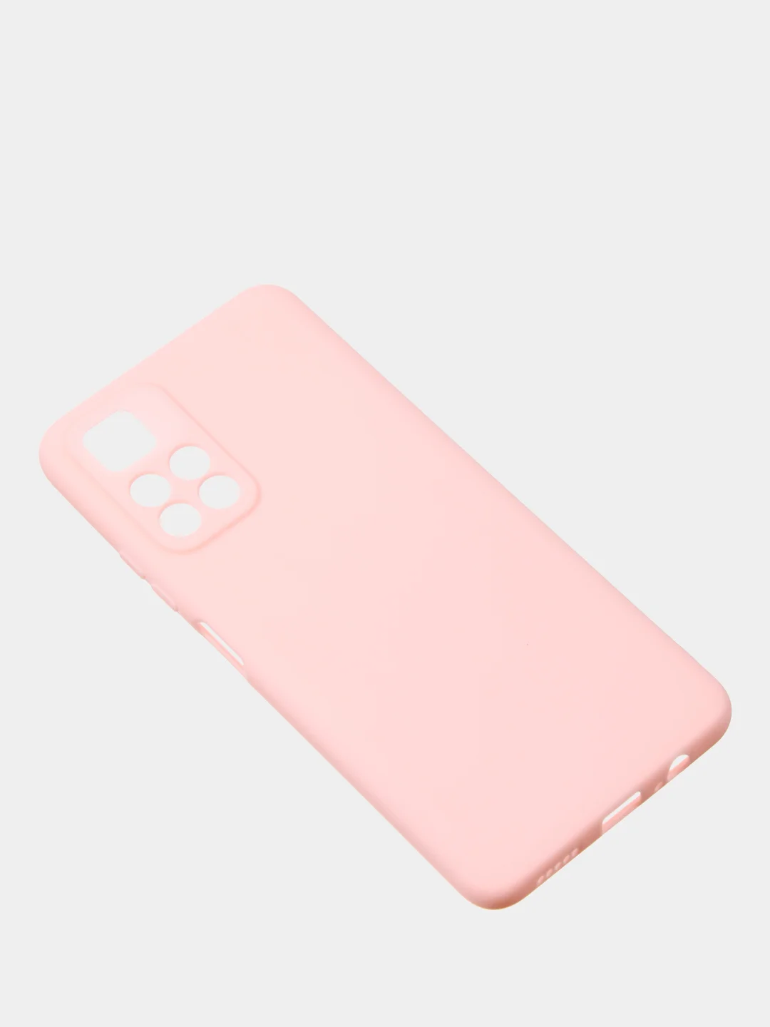 Розовый чехол для Redmi Note 11S (5G) / Xiaomi Redmi Note 11 (5G) (China) / Poco M4 Pro 5G матовый