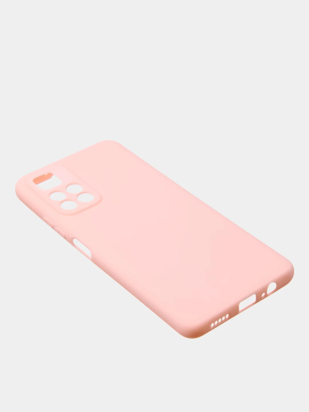 Розовый чехол для Redmi Note 11S (5G) / Xiaomi Redmi Note 11 (5G) (China) / Poco M4 Pro 5G матовый