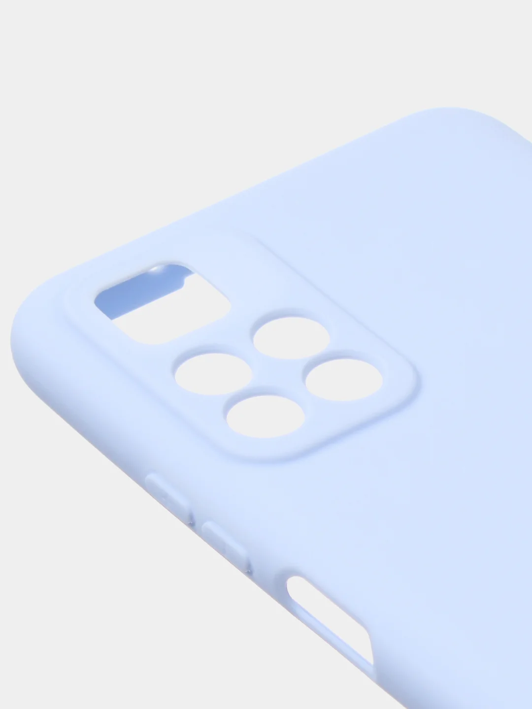 Светло-синий чехол для Redmi Note 11S (5G) / Xiaomi Redmi Note 11 (5G) (China) / Poco M4 Pro 5G матовый