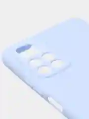 Светло-синий чехол для Redmi Note 11S (5G) / Xiaomi Redmi Note 11 (5G) (China) / Poco M4 Pro 5G матовый