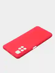 Красный чехол для Redmi Note 11S (5G) / Xiaomi Redmi Note 11 (5G) (China) / Poco M4 Pro 5G матовый