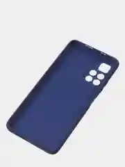 Темно-синий чехол для Redmi Note 11S (5G) / Xiaomi Redmi Note 11 (5G) (China) / Poco M4 Pro 5G матовый