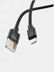 Кабель USB HOCO U55 для зарядки 1.2 м., 2.4A / 3A Dual Side для Micro, Type-C, Lightning