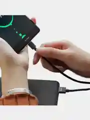 Кабель USB HOCO U55 для зарядки 1.2 м., 2.4A / 3A Dual Side для Micro, Type-C, Lightning