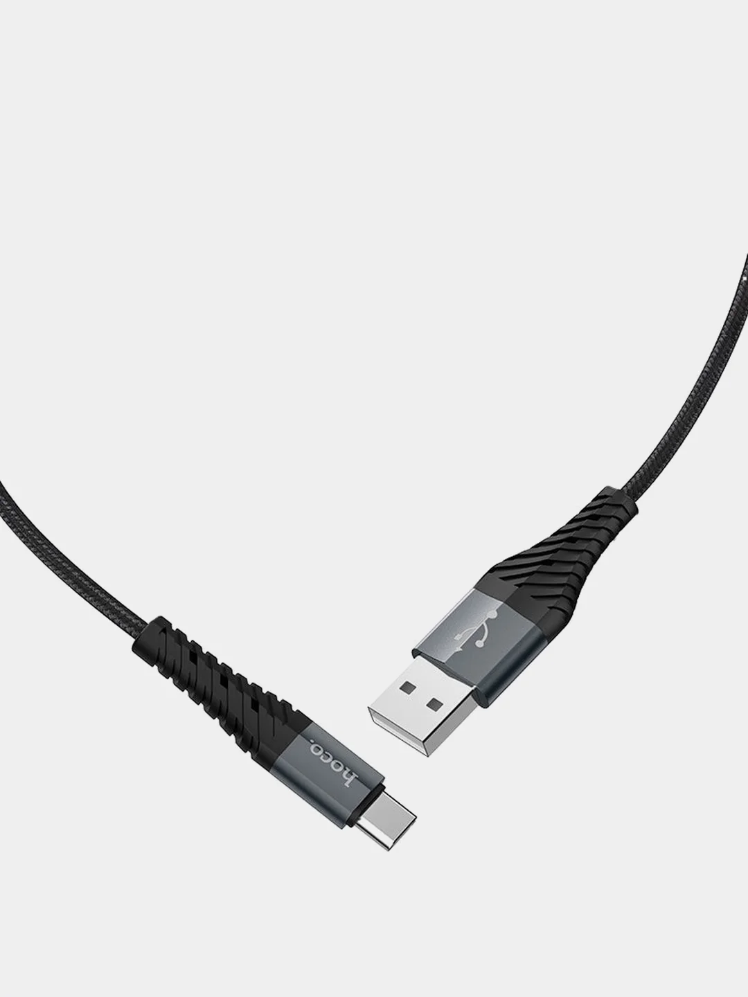 Кабель USB HOCO X38 для зарядки и передачи данных 1м, 2.4A/3А для Micro, Type-C, Lightning