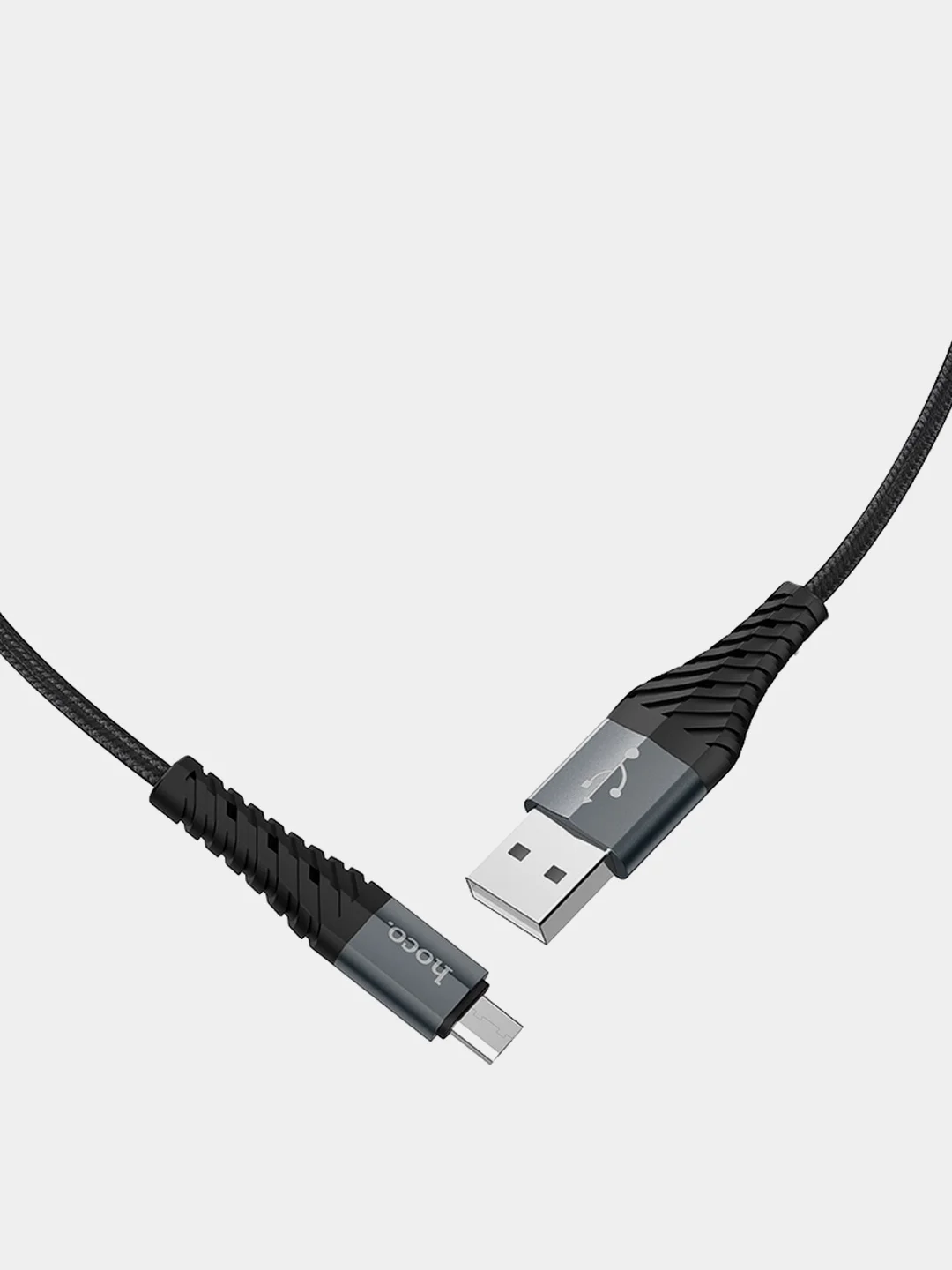 Кабель USB HOCO X38 для зарядки и передачи данных 1м, 2.4A/3А для Micro, Type-C, Lightning