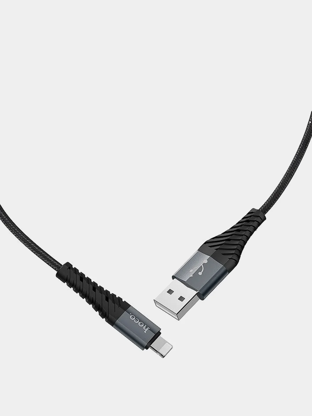 Кабель USB HOCO X38 для зарядки и передачи данных 1м, 2.4A/3А для Micro, Type-C, Lightning