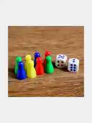 Багровый фишки для настольных игр, набор фишек