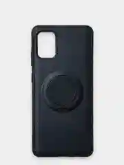 Черный чехол Samsung Galaxy A31, Самсунг Галакси А31 силиконовый магнитный с кольцом iFace