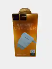 Сетевое зарядное устройство Hoco C39 на 1 USB+ встроенный кабель для iPhone