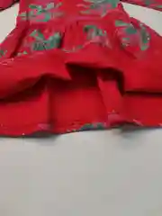 Платье с принтом, красное, трикотажное