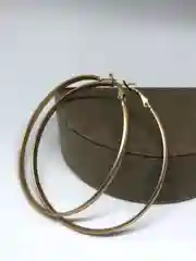 Серьги кольца / Серьги Конга / Серьги большие кольца