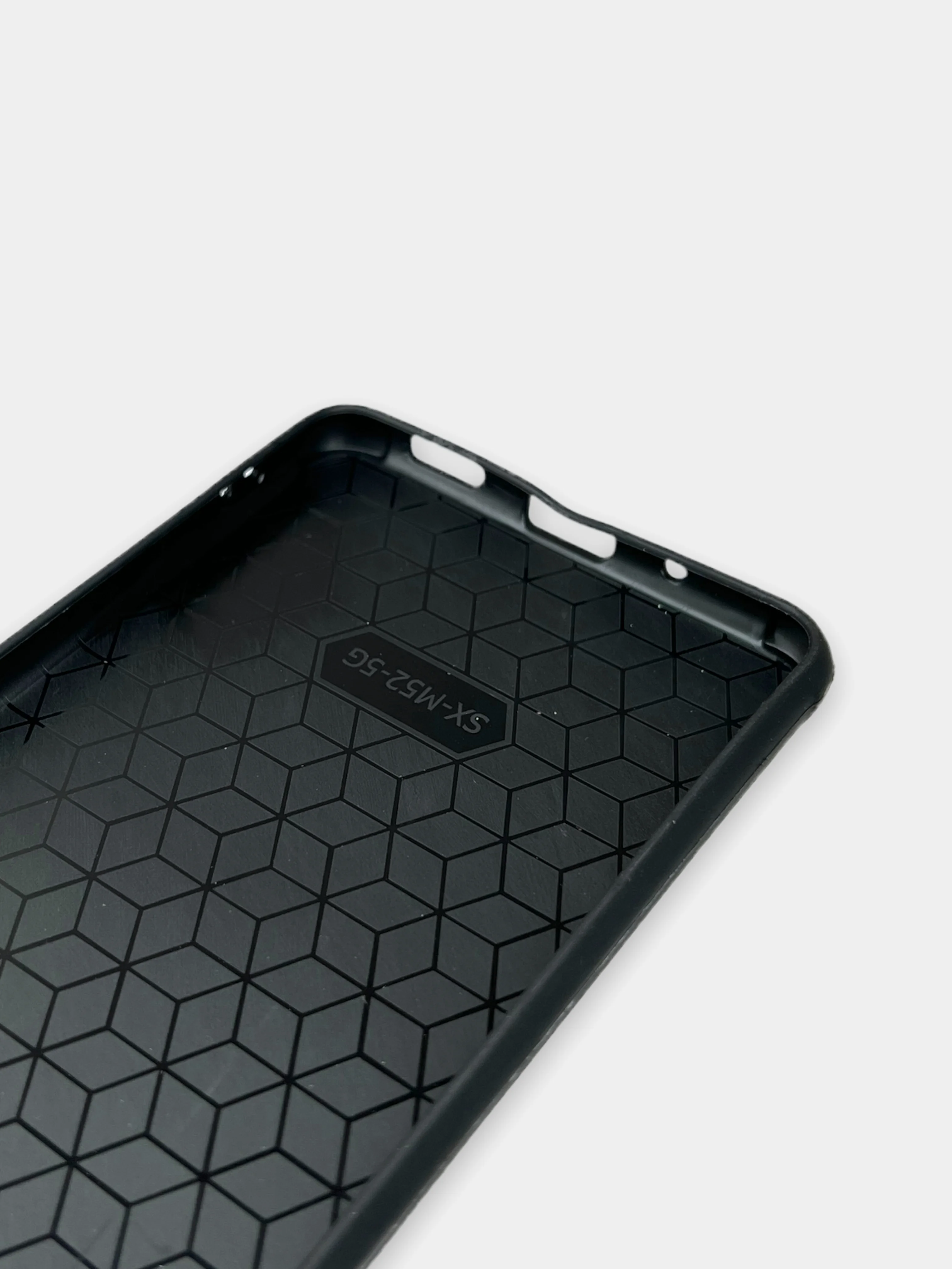 Зеленый чехол Samsung Galaxy M52, Самсунг Галакси М52 силиконовый, под кожу