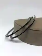 Серьги кольца с кристаллами / Серьги Конго