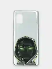 Хром чехол Samsung Galaxy A51, Самсунг Галакси А51 с рисунком Игра в кальмара