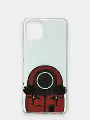 Алый чехол Samsung Galaxy A22 4G / M22 / M32 с рисунком Игра в кальмара
