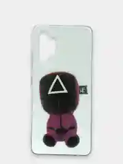 Слоновая кость чехол Samsung Galaxy A32, Самсунг Галакси 4G с рисунком Игра в кальмара