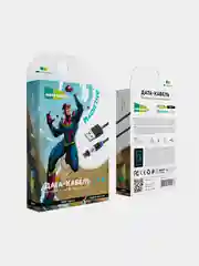 Черный кабель USB - Lightning, More Choice K61Si, MAGNETIC, 2.4A, 1 м